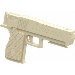 3mm Elastic Gun 3D Puzzle...